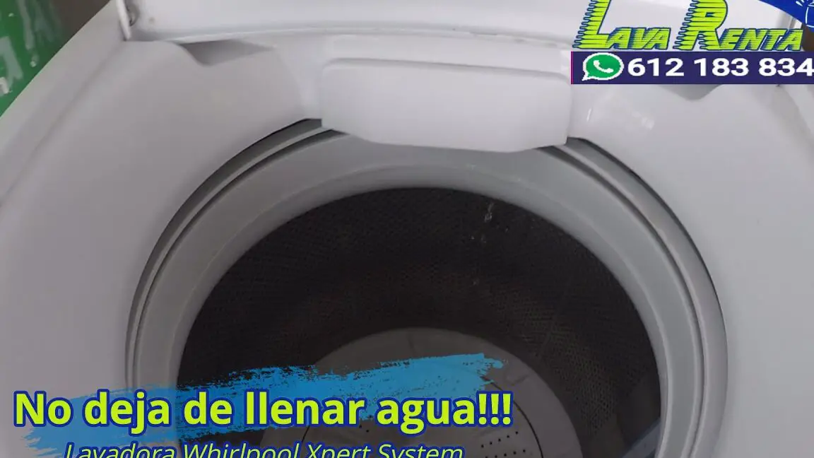 Puteți lăsa mașina de spălat plină cu apă
